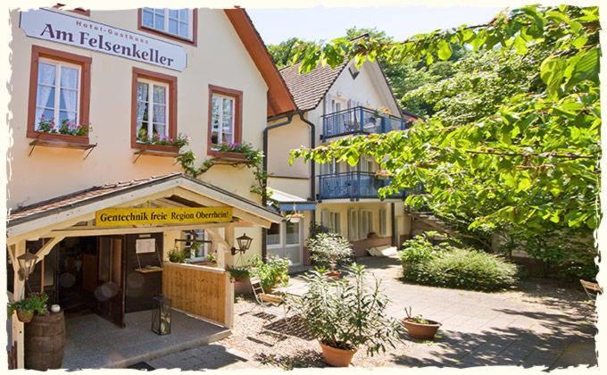 Hotel-Bio Gasthaus Am Felsenkeller Staufen im Breisgau Eksteriør bilde